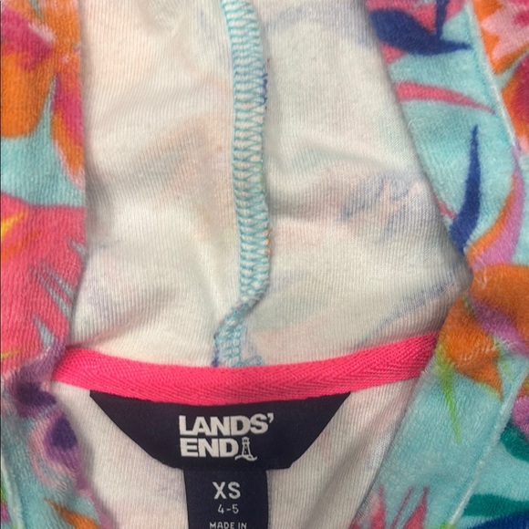 Lands End Coverup Terrycloth - Picture 2 of 3